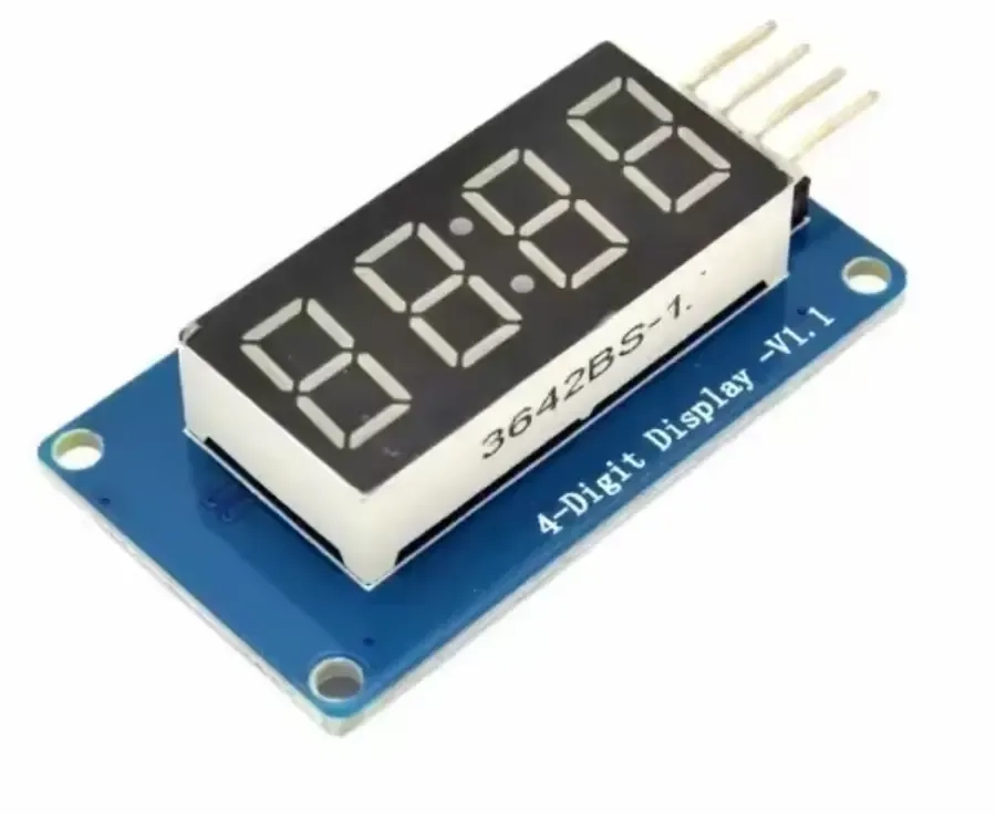I2C TM1637 four-digit display