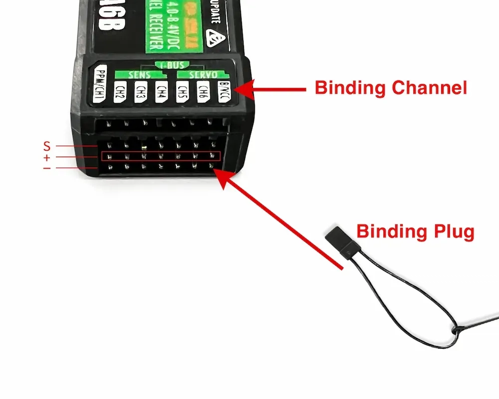 binding FlySky Receiver