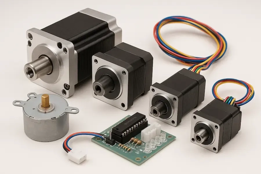 different types of stepper motors