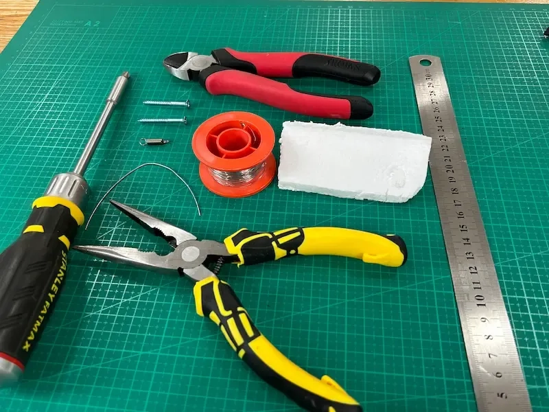 all materials required in one shot