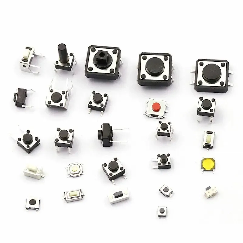 a collection of push buttons
