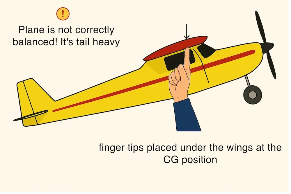 Testing CG tail heavy
