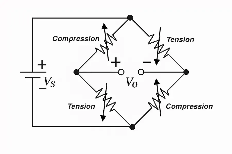 wheatstone bridge illustration