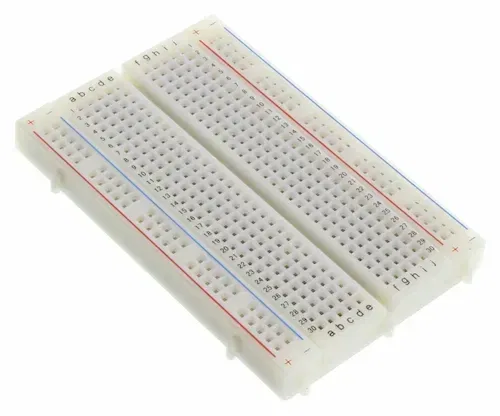 breadboard tilted