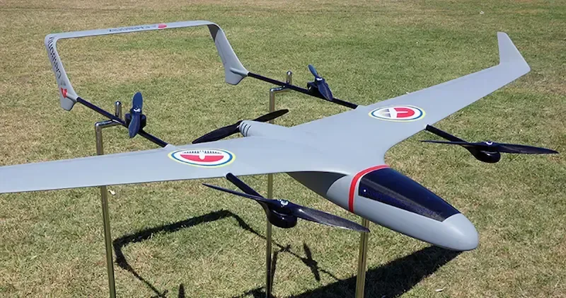 Twin boom tail design