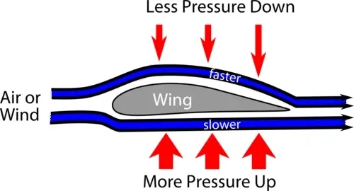 Bernoulli on a wing