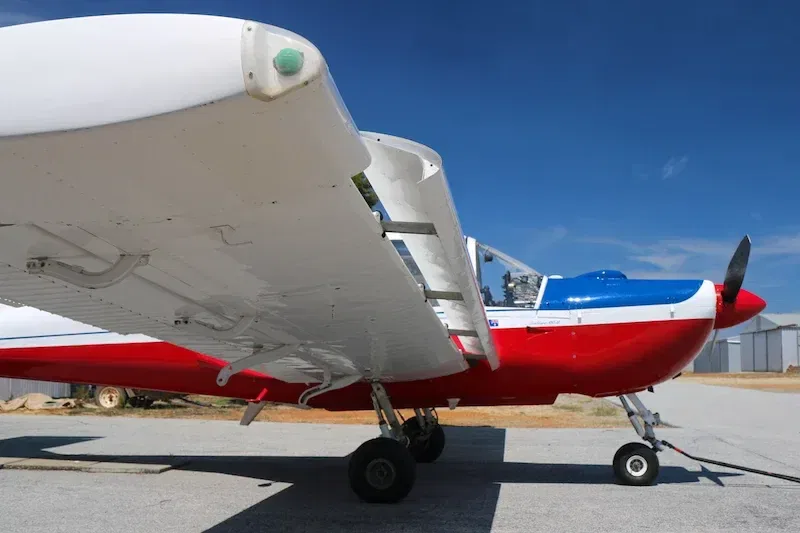 Wing Slats extended